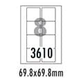 [0102243][����] �з�ǥ���� LQ-3610(20��/8ĭ/69.8x69.8mm)