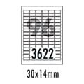 [0102257][����] �з�ǥ���� LS-3622(100��/96ĭ/30x14mm)