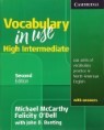 Vocabulary In Use High Intermediate with Answers