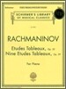 Etudes Tableaux, Op. 33 and 39 : Piano Solo