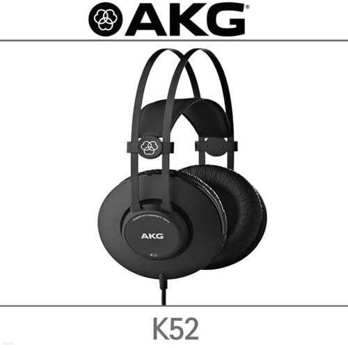 AKG K52 테크데이타 정품 /밀폐형 헤드폰