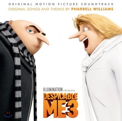 슈퍼배드 3 애니메이션 영화음악 (Despicable Me 3 OST - Produced by Pharrell Williams 퍼렐 윌리엄스)