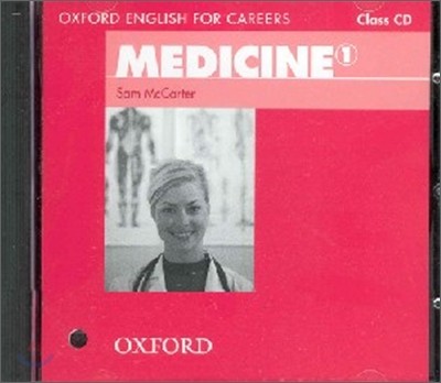 Oxford English for Careers : Medicine 1 : Audio CD