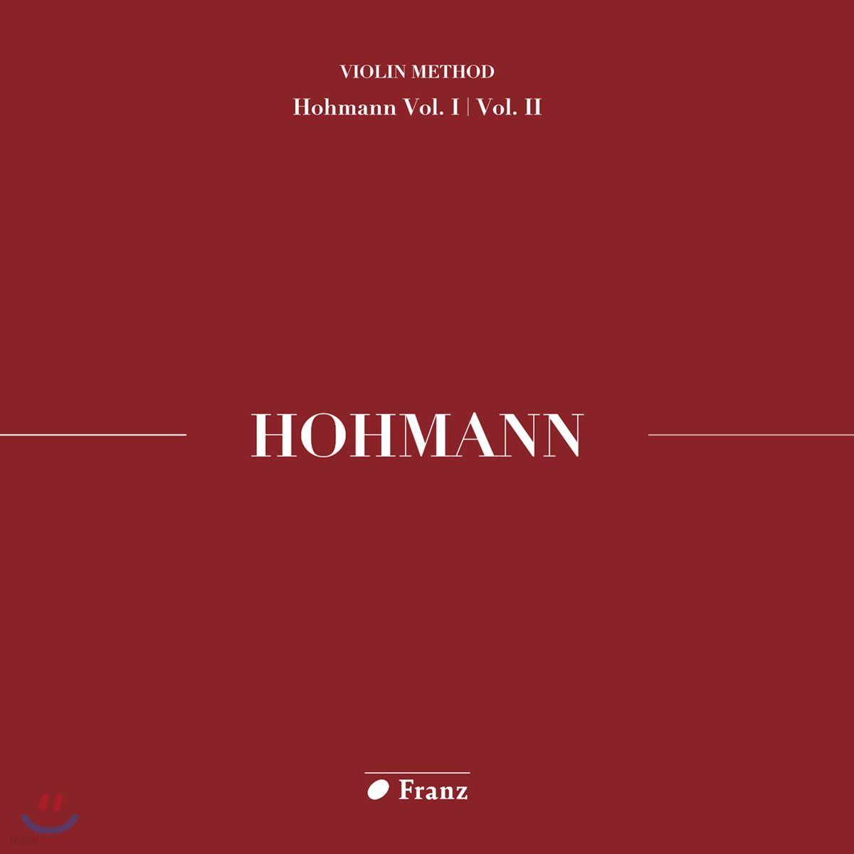 김수현 - 크리스티안 하인리히 호만: 바이올린 교본 1, 2권 연주집 (Christian Heinrich Hohmann: Violin Method Homann Vol.I / Vol. II)