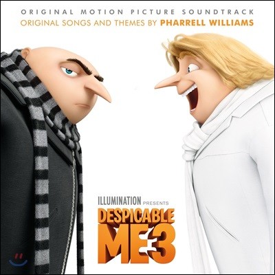슈퍼배드 3 애니메이션 영화음악 (Despicable Me 3 OST - Produced by Pharrell Williams 퍼렐 윌리엄스)