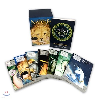 The Chronicles of Narnia 8-Book Box Set(1~7+Trivia book) : 나니아 연대기 원서 8권 세트 (1~7권 + 설정집)