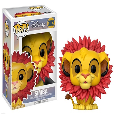 Funko - (펀코)Funko Pop! Disney: Lion King - Simba (Leaf Mane)(라이언킹)(디즈니)