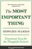 The Most Important Thing