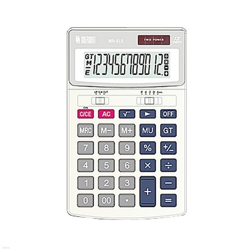 누리안 일반용 계산기 NR-815 탁상용 중형 계산기 - YES24 누리안 일반용 계산기 NR-815 탁상용 중형 계산기