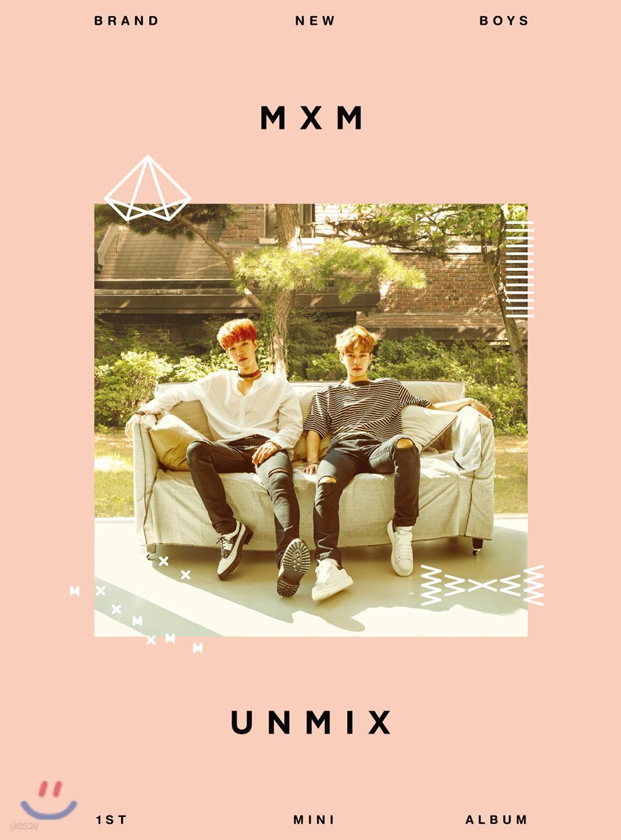 MXM (BRANDNEW BOYS) - 미니앨범 1집 : UNMIX [B TYPE]
