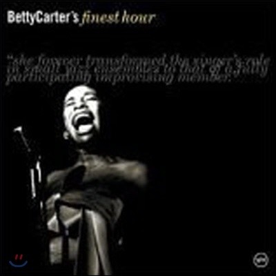 Betty Carter / Finest Hour (수입/미개봉)