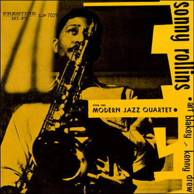 Sonny Rollins (소니 롤린스) - With The Modern Jazz Quartet (위드 더 모던 재즈 쿼텟) [LP]