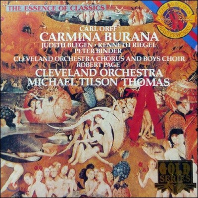 Tilson Thomas / Orff: Carmina Burana (미개봉/dck8046)