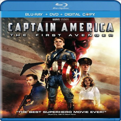 Captain America: The First Avenger (퍼스트 어벤져)(한글무자막)(Blu-ray+DVD)