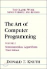 Art of Computer Programming Volume 2 : Seminumerical Algorithms, 3/E