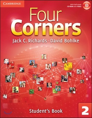 Four Corners Level 2 : Student's Book With Self-study CD-Rom