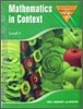 Mathematics In Context Level 3 : Student Book