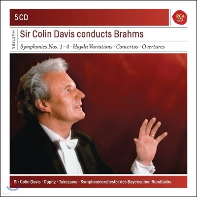 Colin Davis 콜린 데이비스가 지휘하는 브람스 (Brahms: Symphonies Nos.1-4, Haydn Variations: Concertos, Overtures)