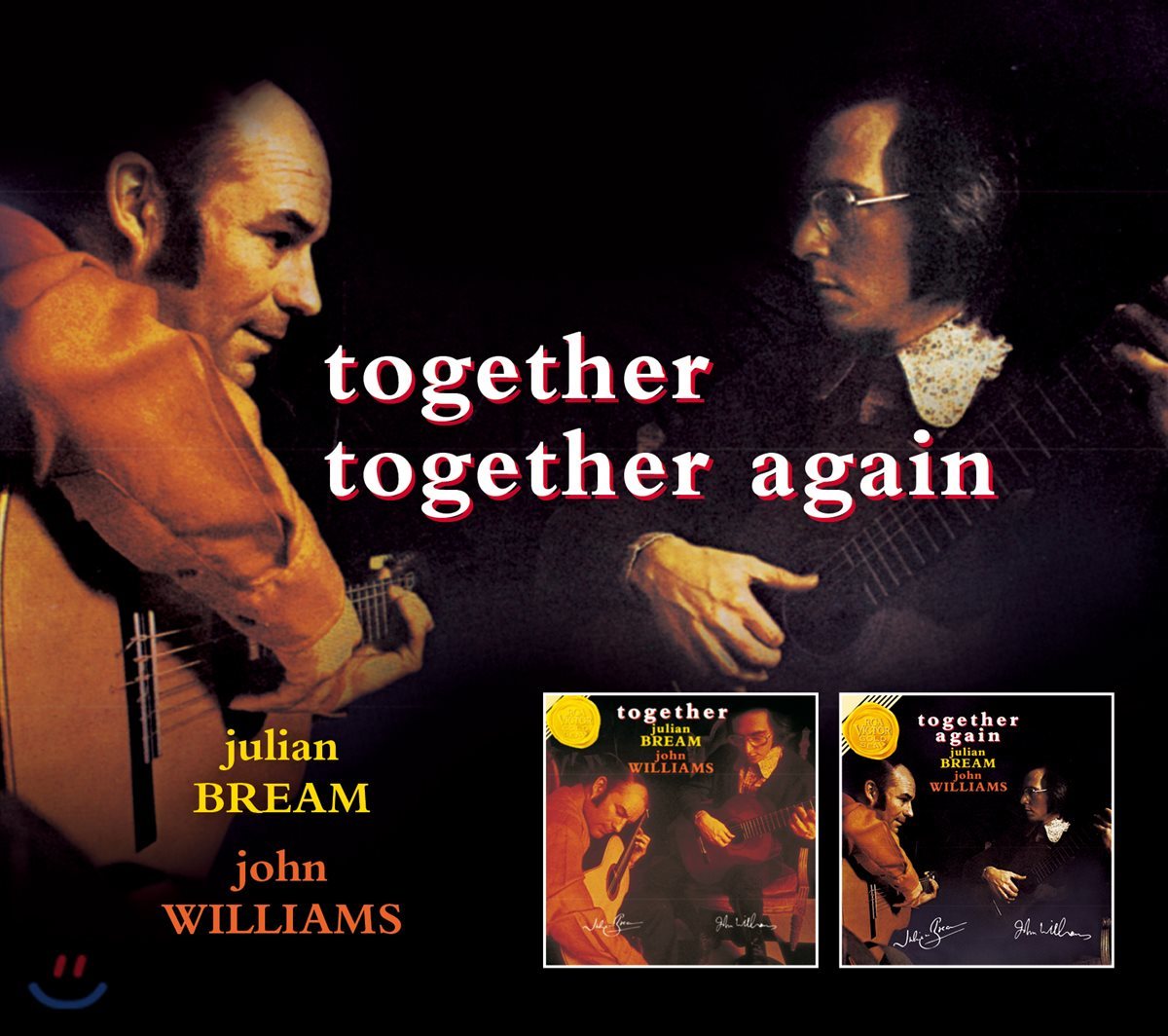 Julian Bream / John Williams - Together + Together Again 줄리언 브림, 존 윌리암스 기타 이중주