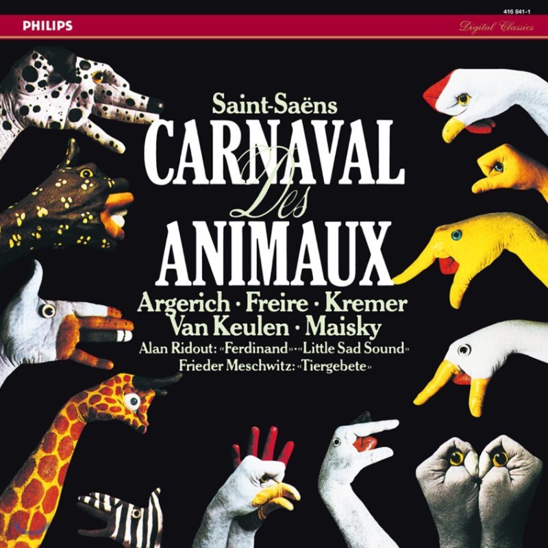 Martha Argerich 생상스: 동물의 사육제 (Saint-Saens: Carnaval Des Animaux) [2 LP ...