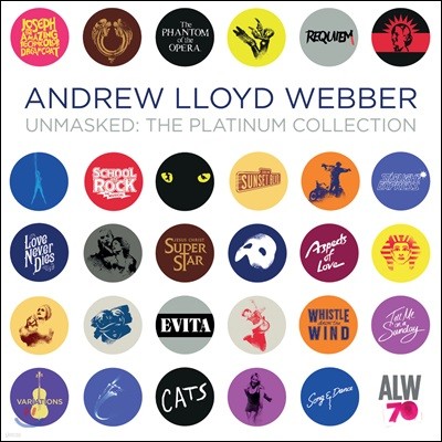 앤드류 로이드 웨버 뮤지컬 음악 모음집 (Andrew Lloyd Webber - Unmasked: The Platinum Collection )