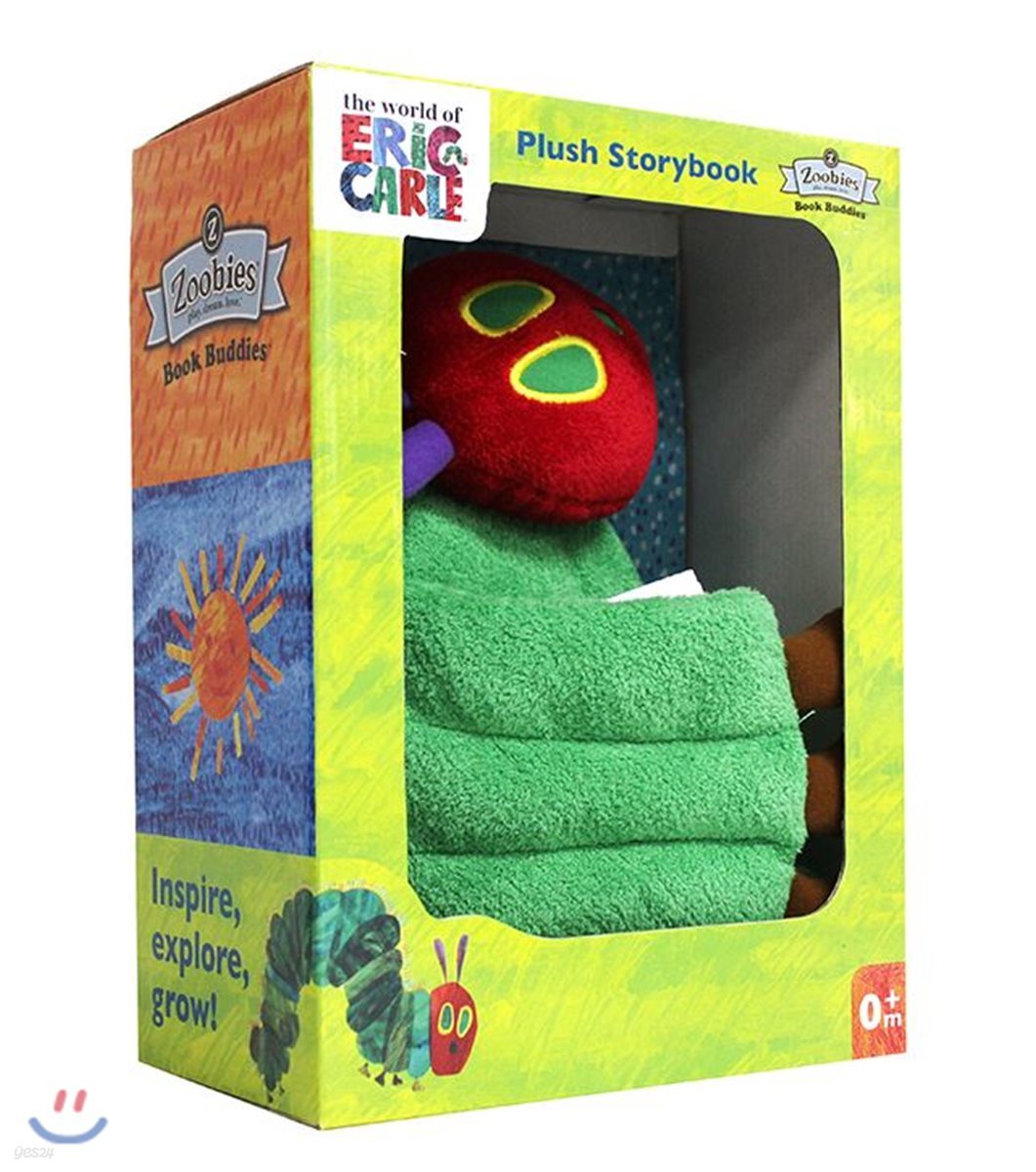 에릭칼 배고픈 애벌레 인형 헝겊책 The Very Hungry Caterpillar Plush Storybook Yes24