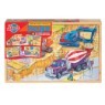 [40%��][SHURE] ����ڽ� �Ǽ�/Construction Vehicles 4 Large Puzzles in a Wooden Box/�����ڼ�/���ҳ��̼�Ʈ/