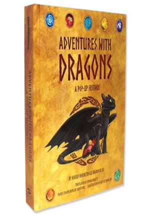 [스크래치 특가]DreamWorks Dragons: Adventures with Dragons: A Pop-Up History 드림웍스 드래곤 길들이기 팝업북