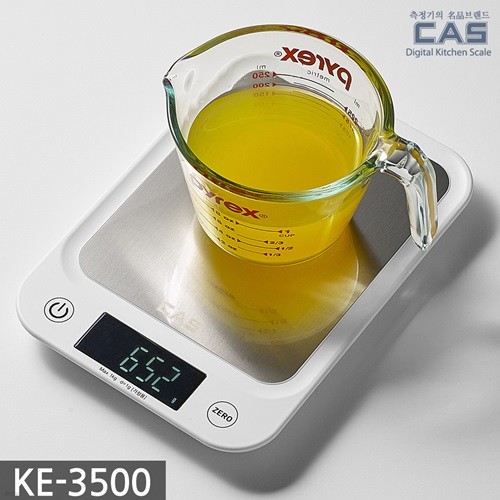 카스(CAS) 디지털 주방저울(전자저울) KE-3500