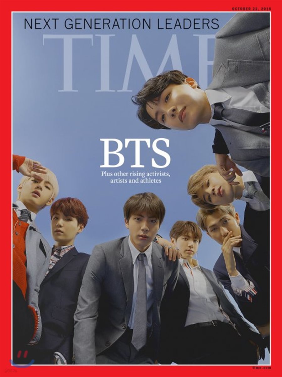 [스크래치] Time (주간) - Asia Ed. 2018년 10월 22일 (타임 아시아판 : BTS 방탄소년단 커버)