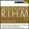 ��: Ŭ�󸮳ݰ� �������� ���� ����, ���̿ø��� �������� ���� �׹�° ���� (Rihm: Uber die Linie Nr.2, Coll'Arco) - Jorg Widmann