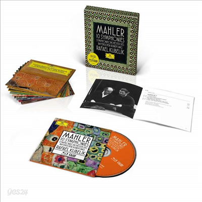 말러 교향곡 전집 1 9번 Mahler Complete Symphonies Nos 1 9 9CD 1Blu