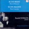 ���� : �ǾƳ� ���ְ�, �Ұ����ְ�, ������Ʈ : ������ ���� (Schumann : Piano Concerto Op.54, Konzertstuck Op.92, Schubert : Musical Moments D.780) - Rudolf Serkin