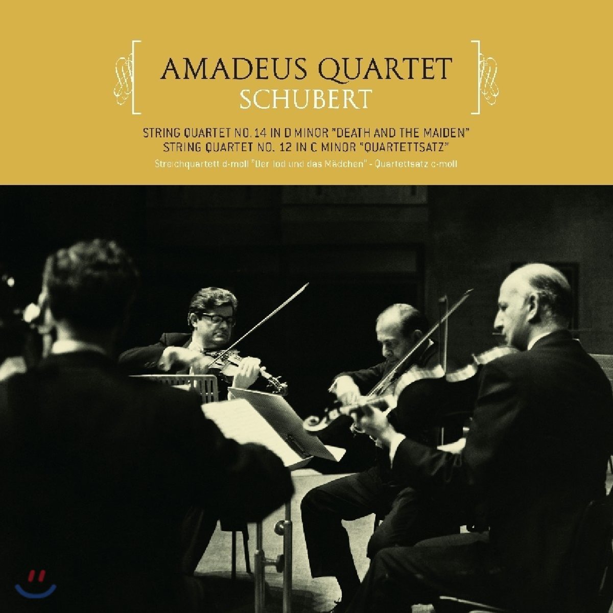 Amadeus Quartet 슈베르트: 현악 사중주 14번 `죽음과 소녀`, 12번 - 아마데우스 콰르텟 [LP]