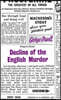 Decline of the English Murder