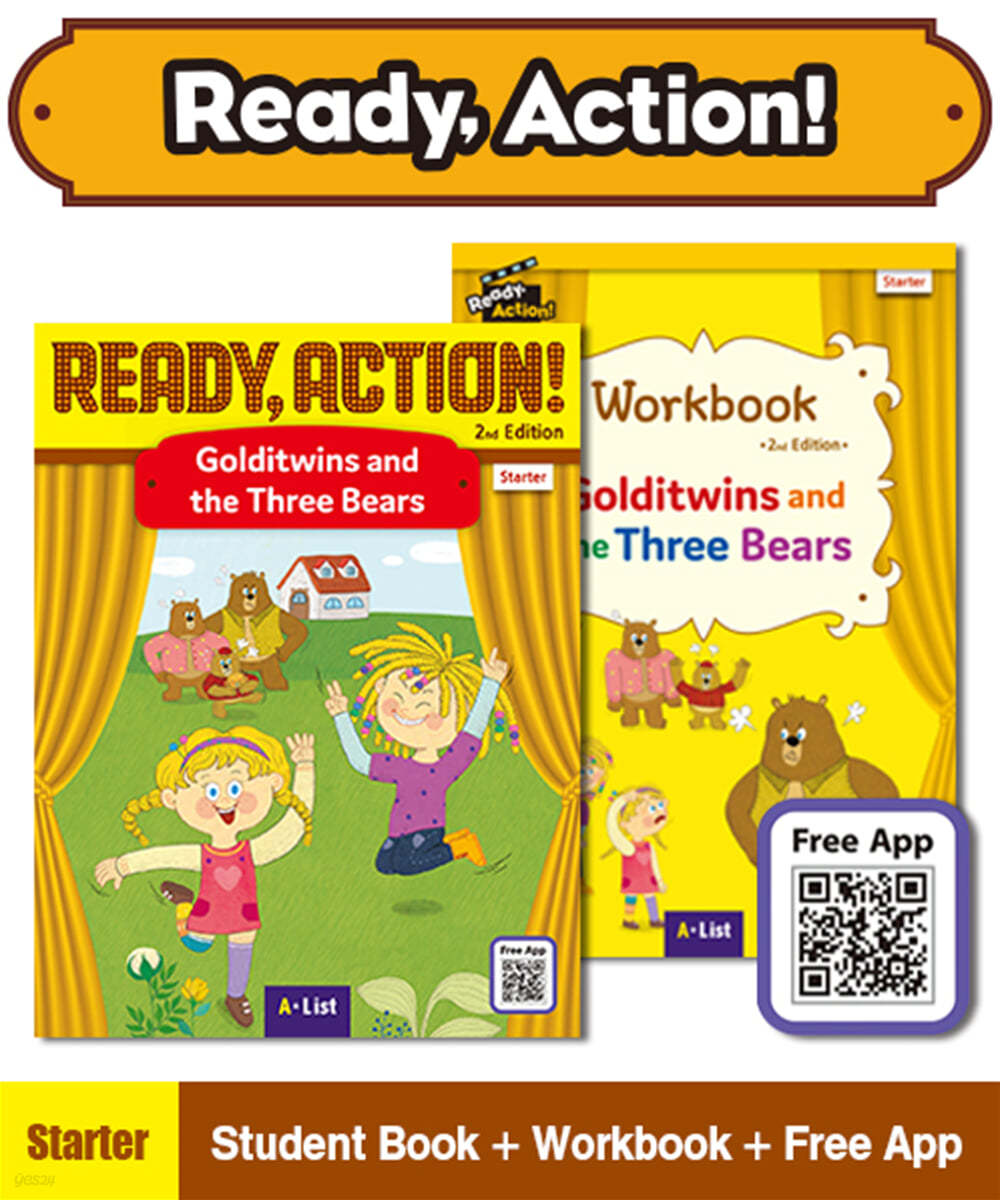 Ready Action Starter : Golditwins and the Three Bears