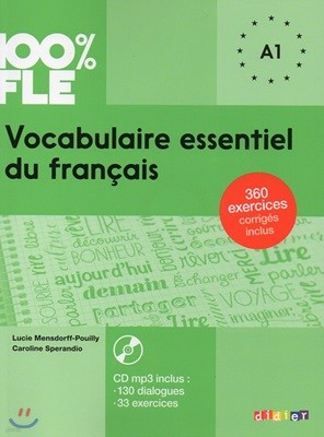 Vocabulaire essentiel du francais A1 (+CD MP3)