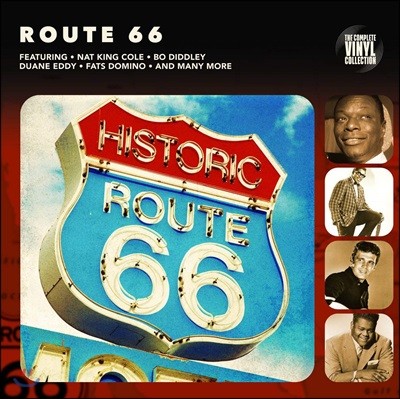 도로 여행에 어울리는 명곡 모음집 (Route 66) [LP]