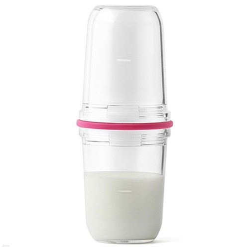 하리오 라떼 쉐이커 우유거품기 핑크