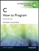 C How to Program, 7/E (IE)
