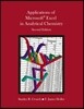 Applications of Microsoft Excel in Analytical Chemistry