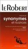 Synonymes et nuances