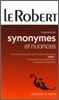 Synonymes et nuances