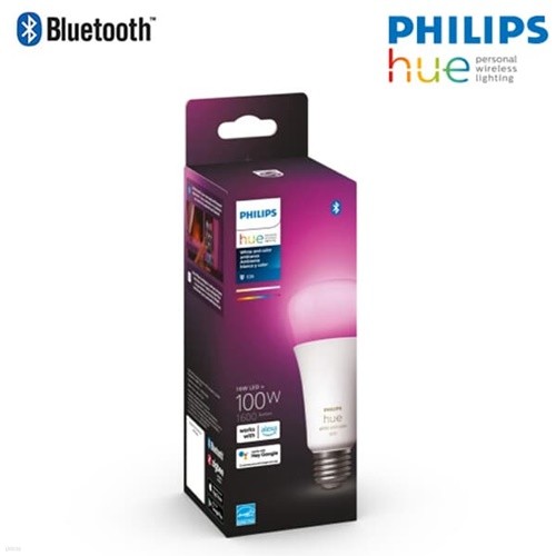 필립스 신제품 HUE 블루투스 램프단품 4.0 (1,60...