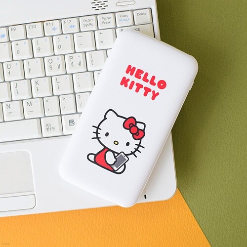  헬로키티 PD 고속 충전 보조배터리 10000mAh - YES24  헬로키티 PD 고속 충전 보조배터리 10000mAh