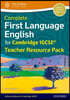 First Language English for IGCSE Teacher Resource Kit