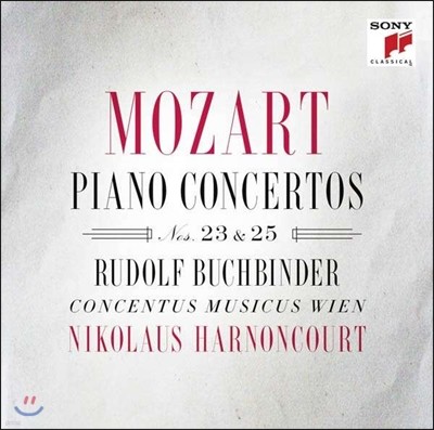 Rudolf Buchbinder 모차르트: 피아노 협주곡 23번 25번 - 루돌프 부흐빈더, 아르농쿠르