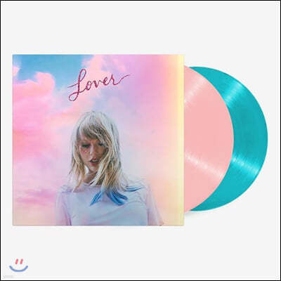 Taylor Swift (테일러 스위프트) - 7집 Lover [핑크 & 블루 컬러 2LP]