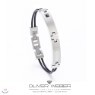 [Oliver Weber] �ø������� Bracelet Steel Plain Jet 0504