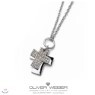 Necklace Double Cross 9094